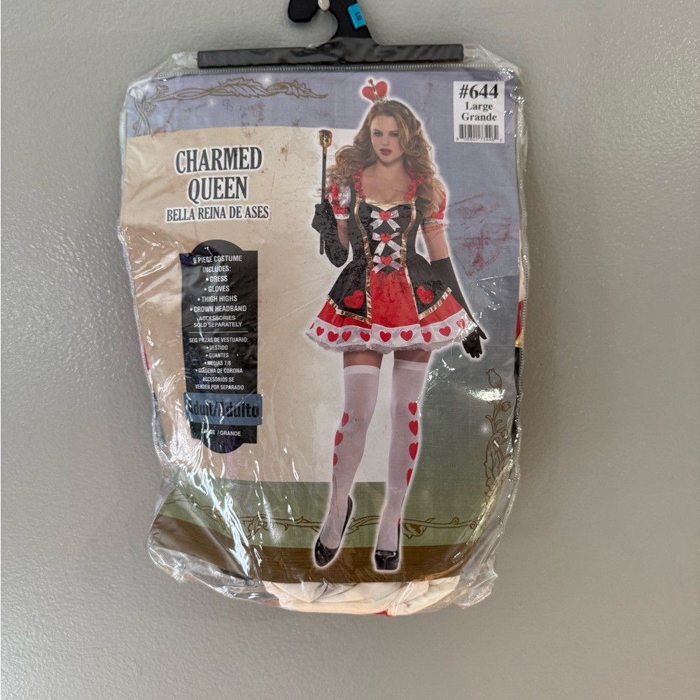 Charmed Queen Costume with Hearts